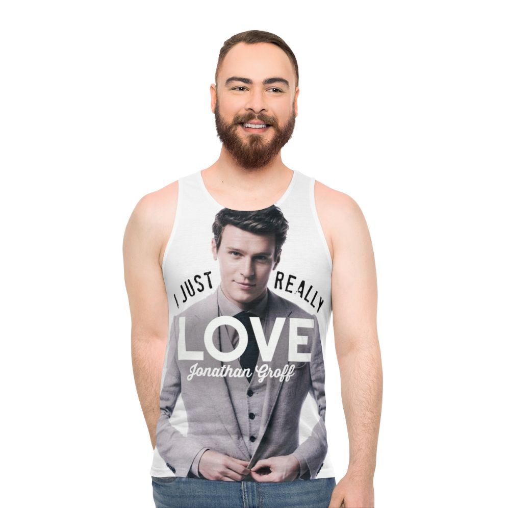 Unisex I Love Jonathan Groff Tank Top