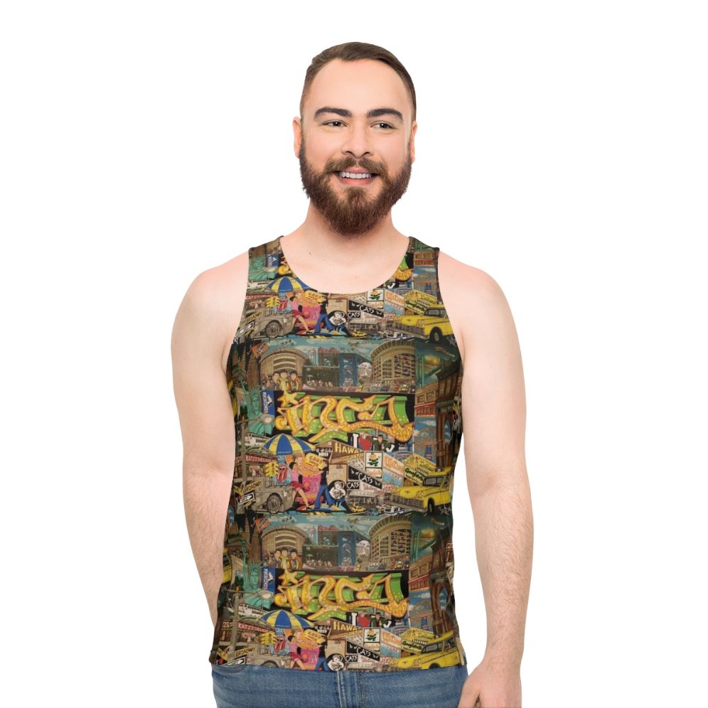 Unisex "I Love NY" Graphic Tank Top