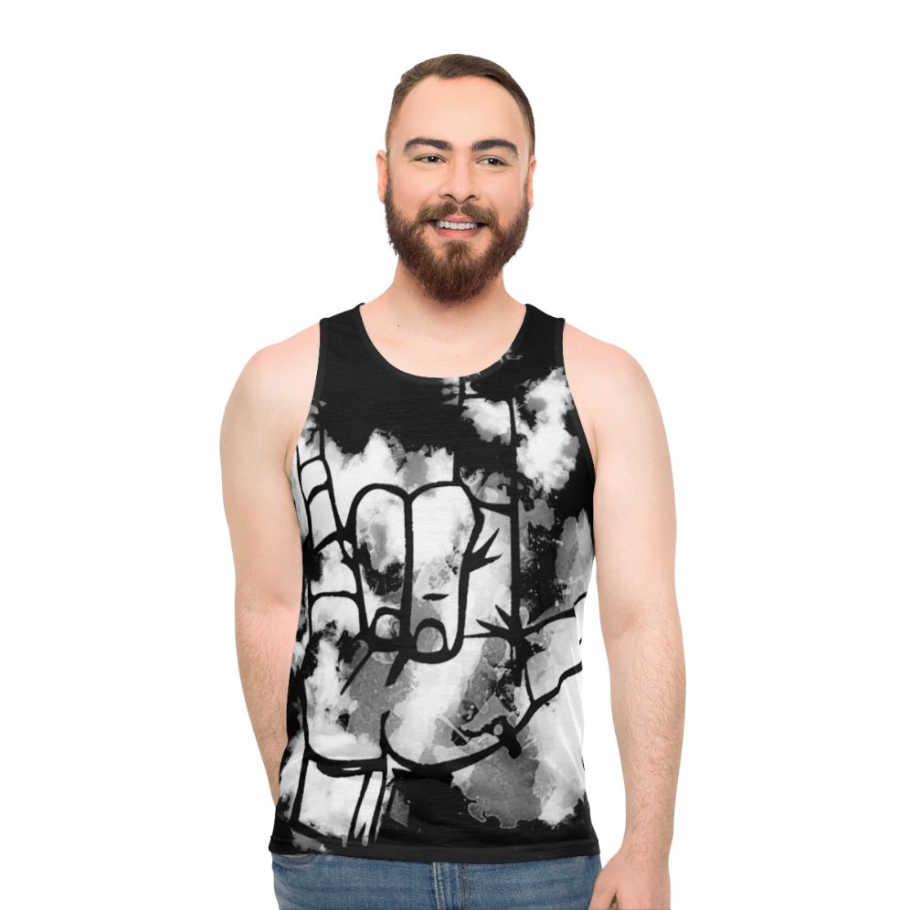 "I Love You ASL" unisex tank top