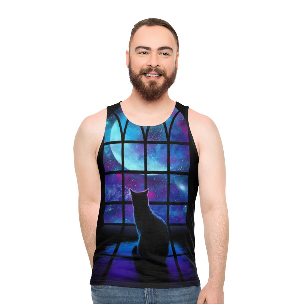 Unisex "I Need Space" Cosmic Galaxy Tank Top