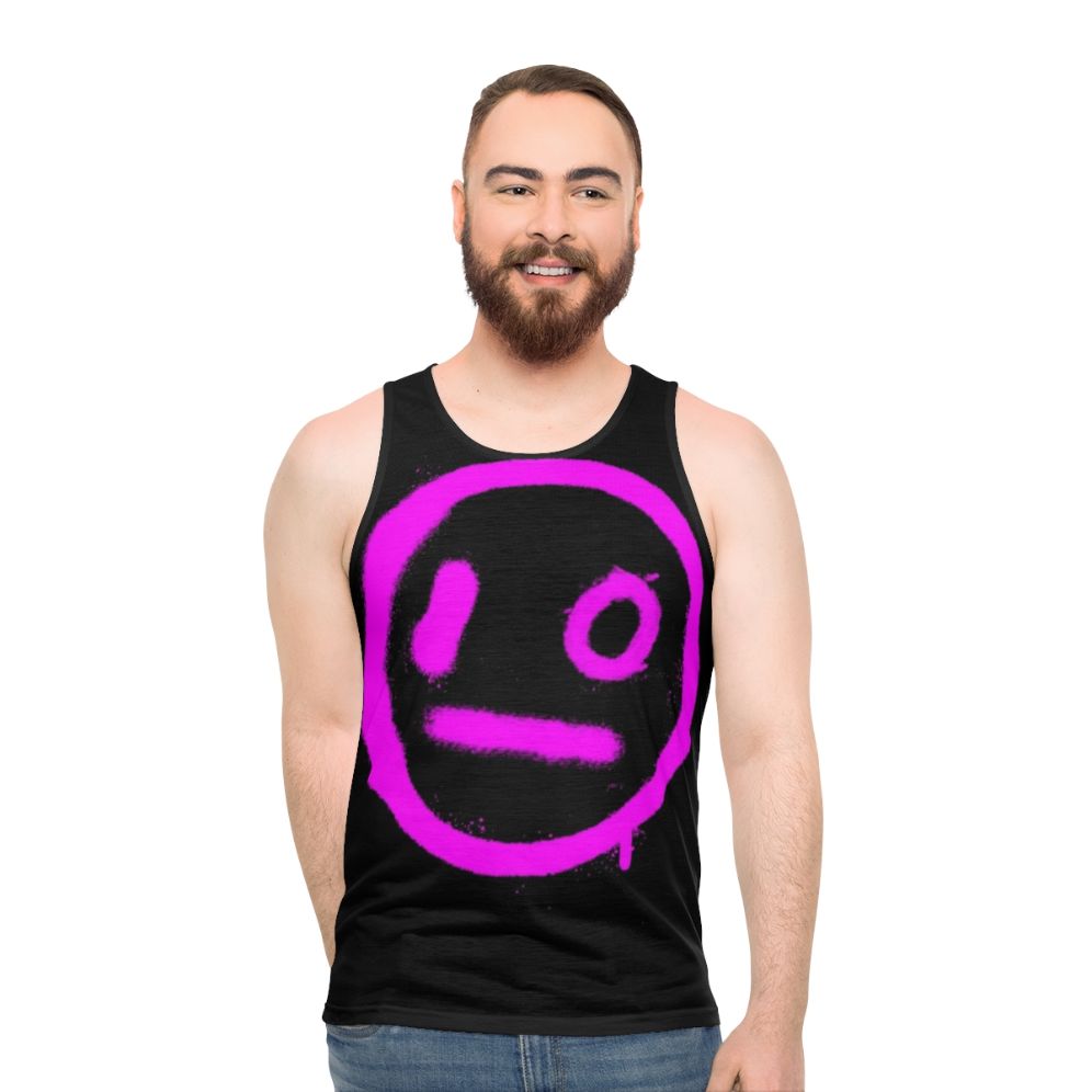 I O Pt3 Unisex Tank Top for Electronic Dance Music Fans