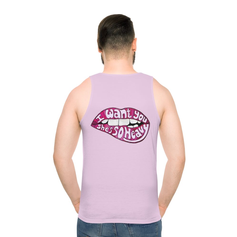 Unisex "I Want You She's So Heavy" Beatles Inspired Tank Top