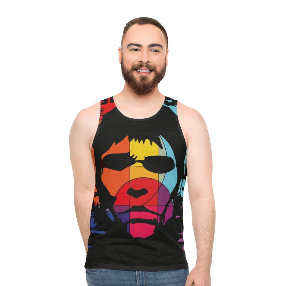 Ian Brown Pop Art Unisex Tank Top