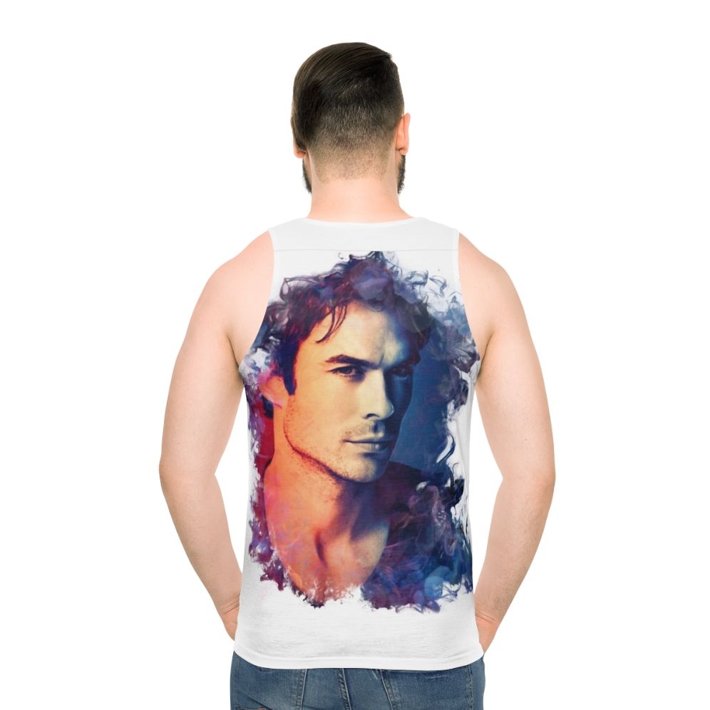 Ian Somerhalder Damon Salvatore Inspired Unisex Tank Top