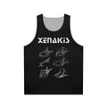 Iannis Xenakis Architecture Unisex Tank Top