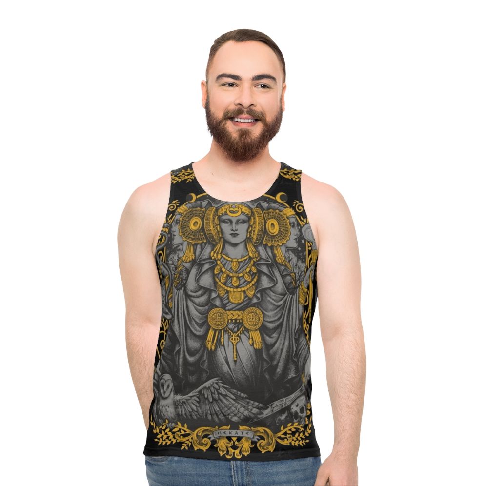 Iberian Hecate Art Nouveau Unisex Tank Top