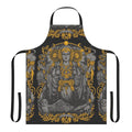 Iberian-Inspired Gothic Hecate Apron with Occult Symbols and Imagery