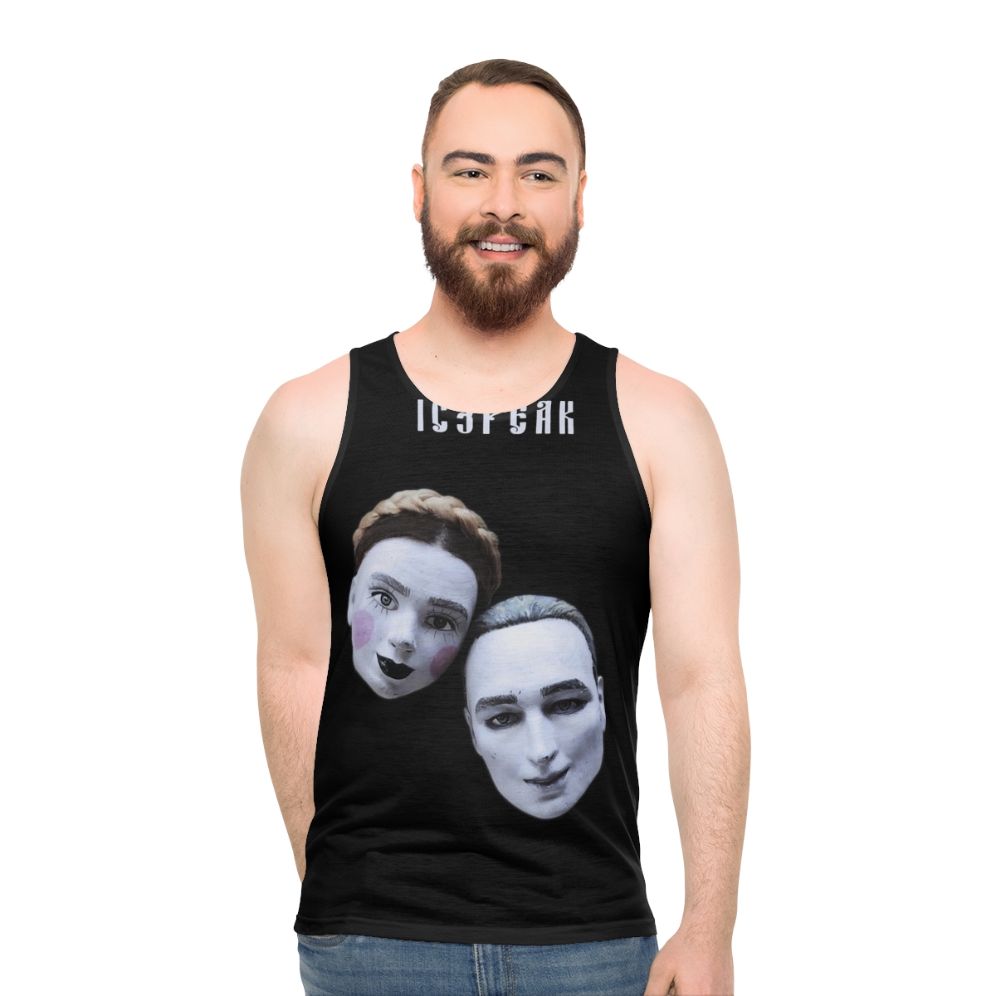 Ic3Peak Unisex Dark Electronic Music Tank Top