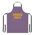 An iCarly-inspired apron featuring a design inspired by the character Penny from the TV show