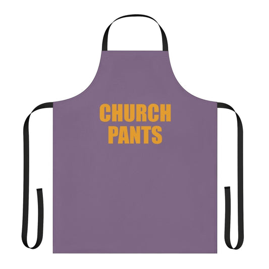 An iCarly-inspired apron featuring a design inspired by the character Penny from the TV show
