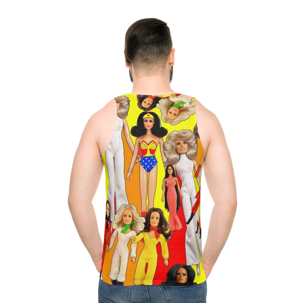 Iconic 70s unisex glamour tank top