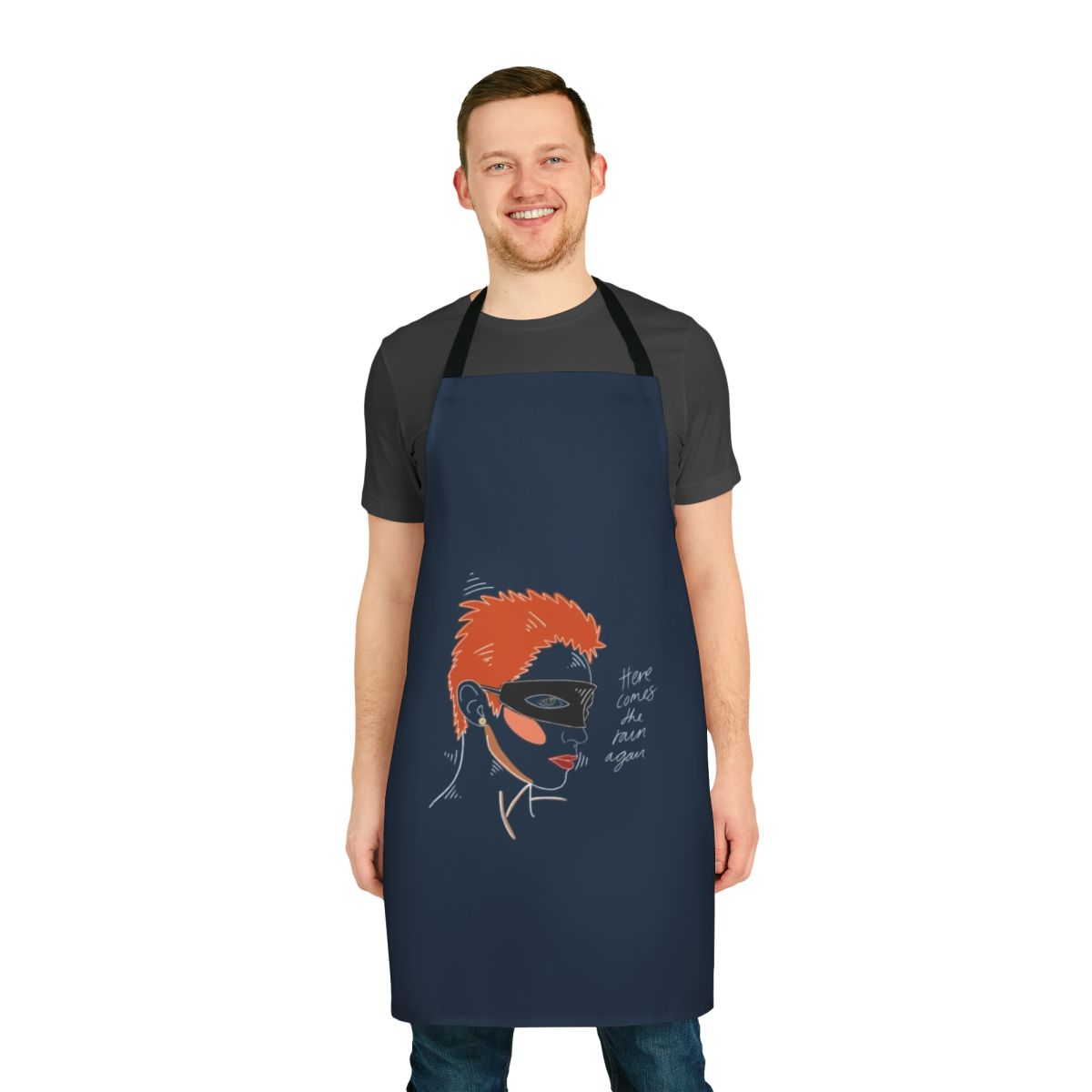 Retro Eurythmics Sweet Dreams Apron featuring Annie Lennox