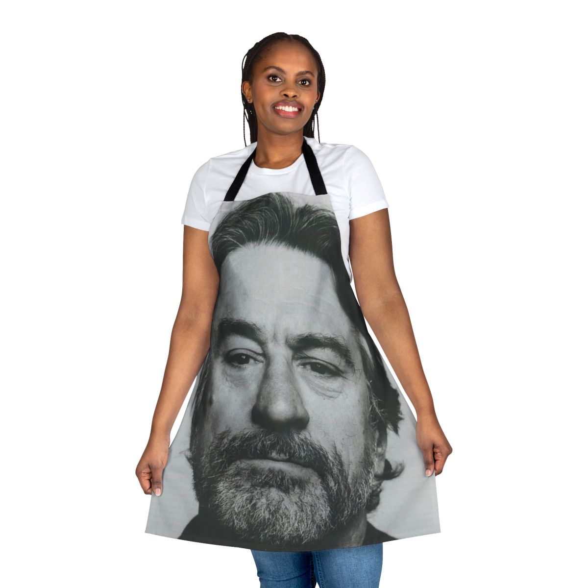 Apron featuring the iconic image of renowned actor Robert De Niro