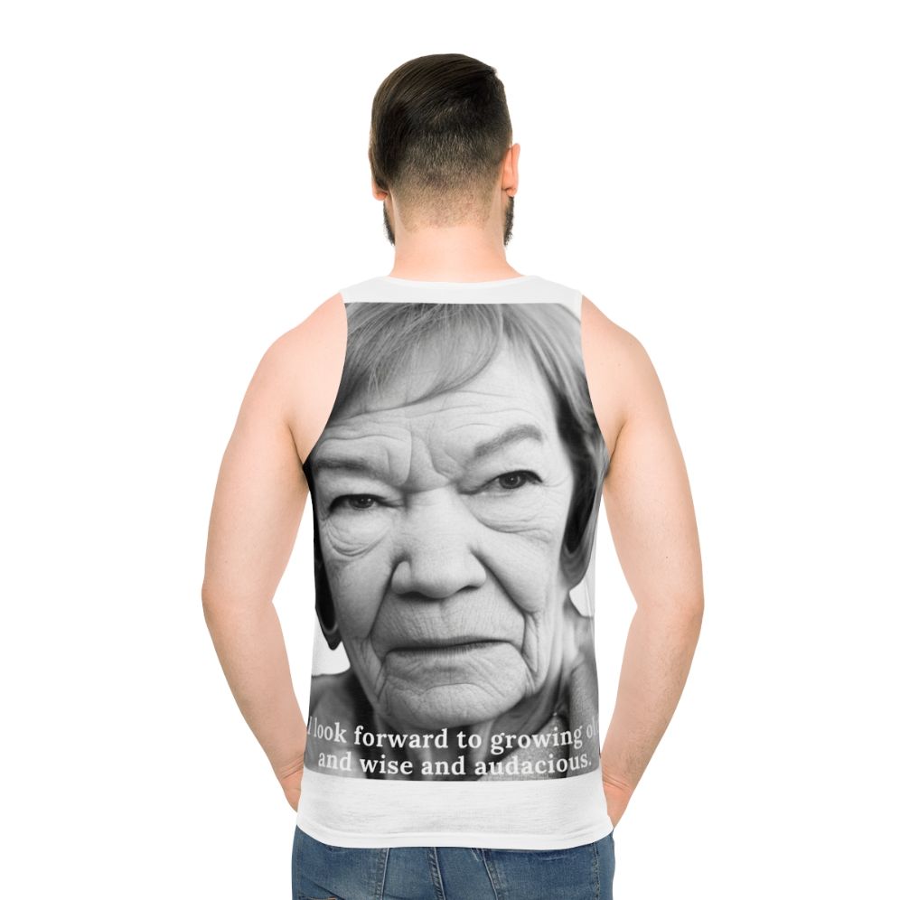 Iconic Glenda Jackson Portrait Unisex Tank Top
