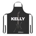 A high-quality apron featuring a design inspired by Jackson guitars, perfect for heavy metal and rock music enthusiasts.