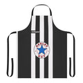 Ashleyout Newcastle United Protest Apron in Black and White