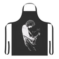Stylish apron featuring the iconic Queen band logo and Brian May's guitar silhouette