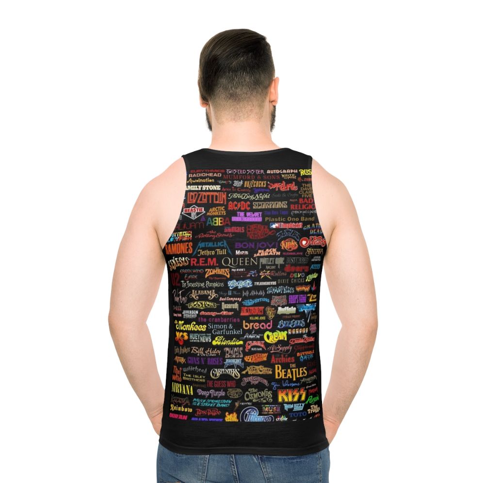 Unisex classic rock band tank top