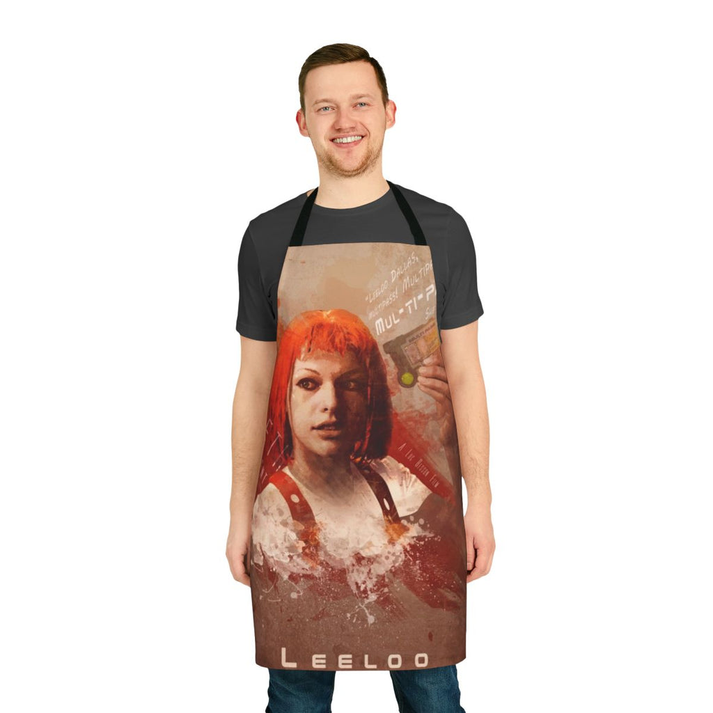 Leeloo Dallas Multipass Sci-Fi Inspired Apron