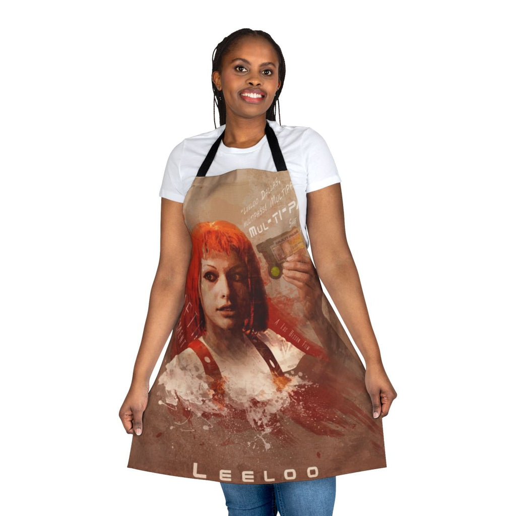 Leeloo Dallas Multipass Sci-Fi Inspired Apron