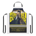 Stylized apron featuring the iconic "Taxi Driver" movie character Travis Bickle, played by Robert De Niro.