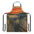 Apron featuring the famous "The Scream" painting by Edvard Munch