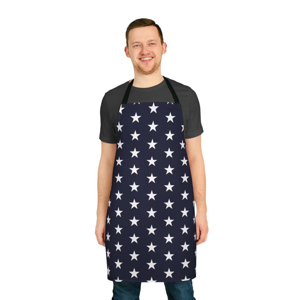 Stylish apron featuring the iconic star design from the movie Fight Club