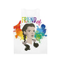 Unisex tank top with Judy Garland 'Friend of Dorothy' design