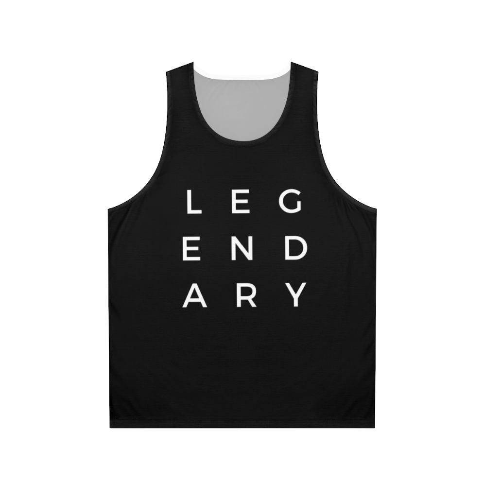 Iconic unisex tank top with pop culture reference