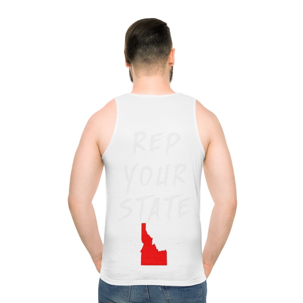 Unisex Idaho state pride tank top