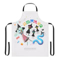 Stylish apron featuring artwork and imagery from Iglooghost's "Neo Wax Bloom" album