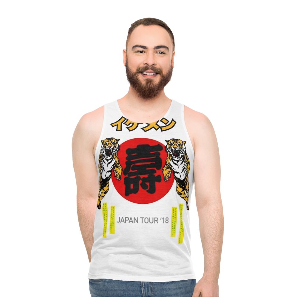 Ikemen Japan 2018 Unisex Tank Top with KISS Band Imagery