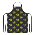 Apron featuring a striking illustration of a mystic lightning dragon, a powerful mythical creature.