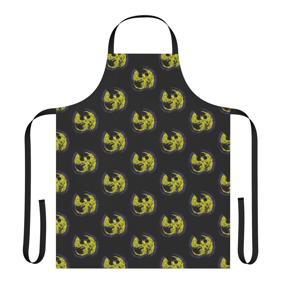 Apron featuring a striking illustration of a mystic lightning dragon, a powerful mythical creature.