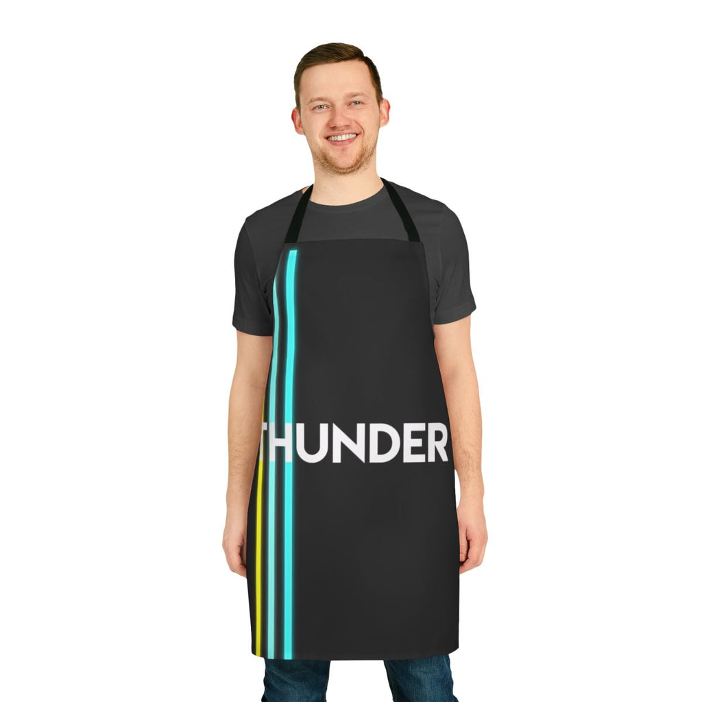 Imagine Dragons-inspired thunder-themed kitchen apron