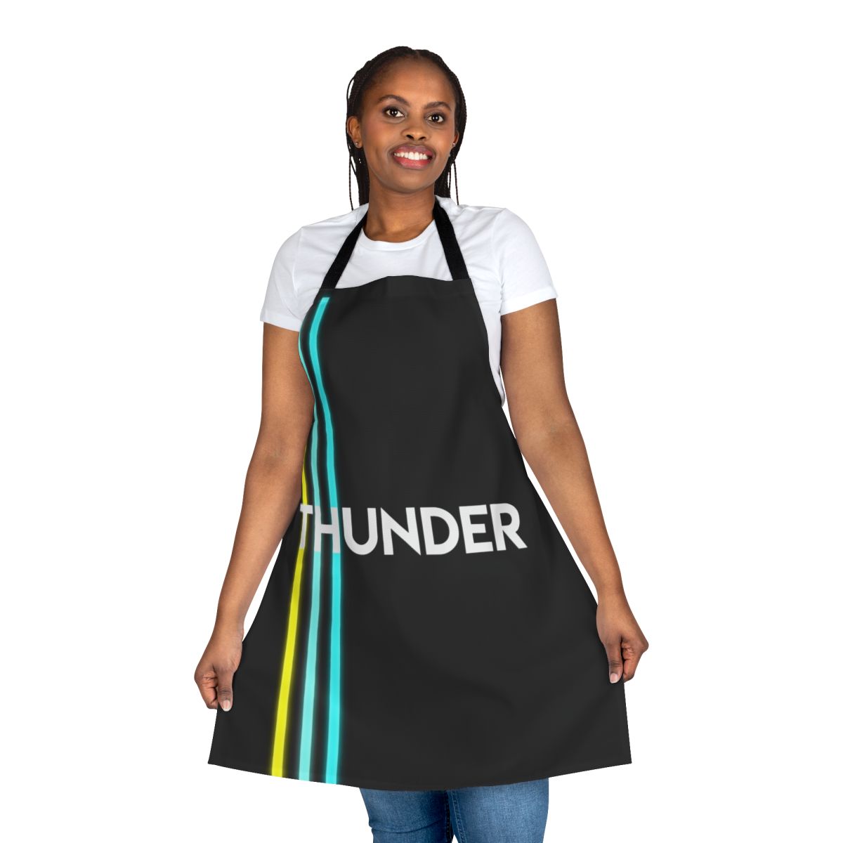 Imagine Dragons-inspired thunder-themed kitchen apron