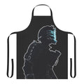 Dead Space themed apron with ominous imagery and references to the popular video game franchise