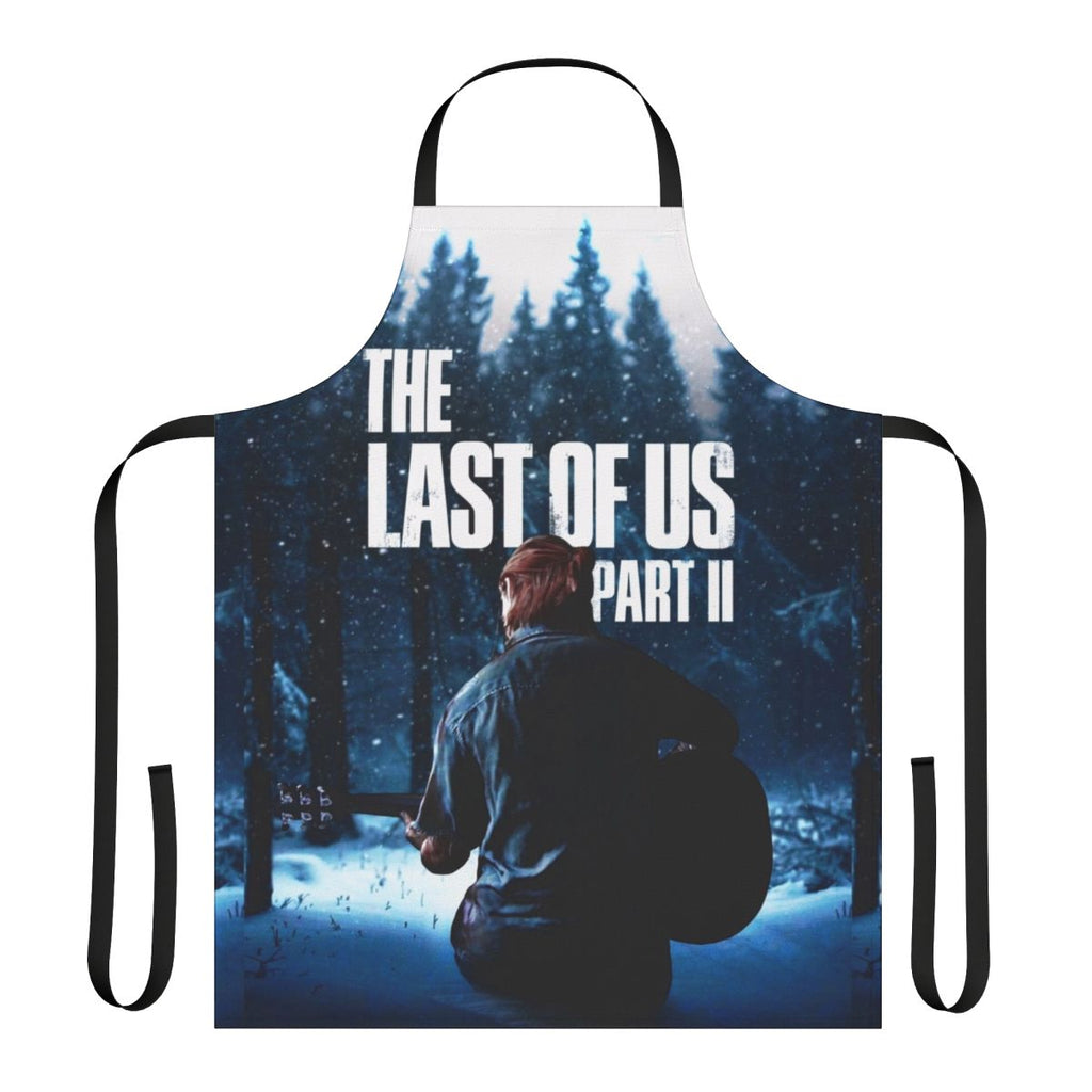 Stylish winter apron featuring the atmospheric winter landscape from The Last of Us Part 2