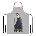 Immortal Highlander-Inspired Apron featuring swords and fantasy elements