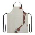 Impressionist-style apron featuring abstract design inspired by guitar virtuoso Martin Barre of the progressive rock band Jethro Tull