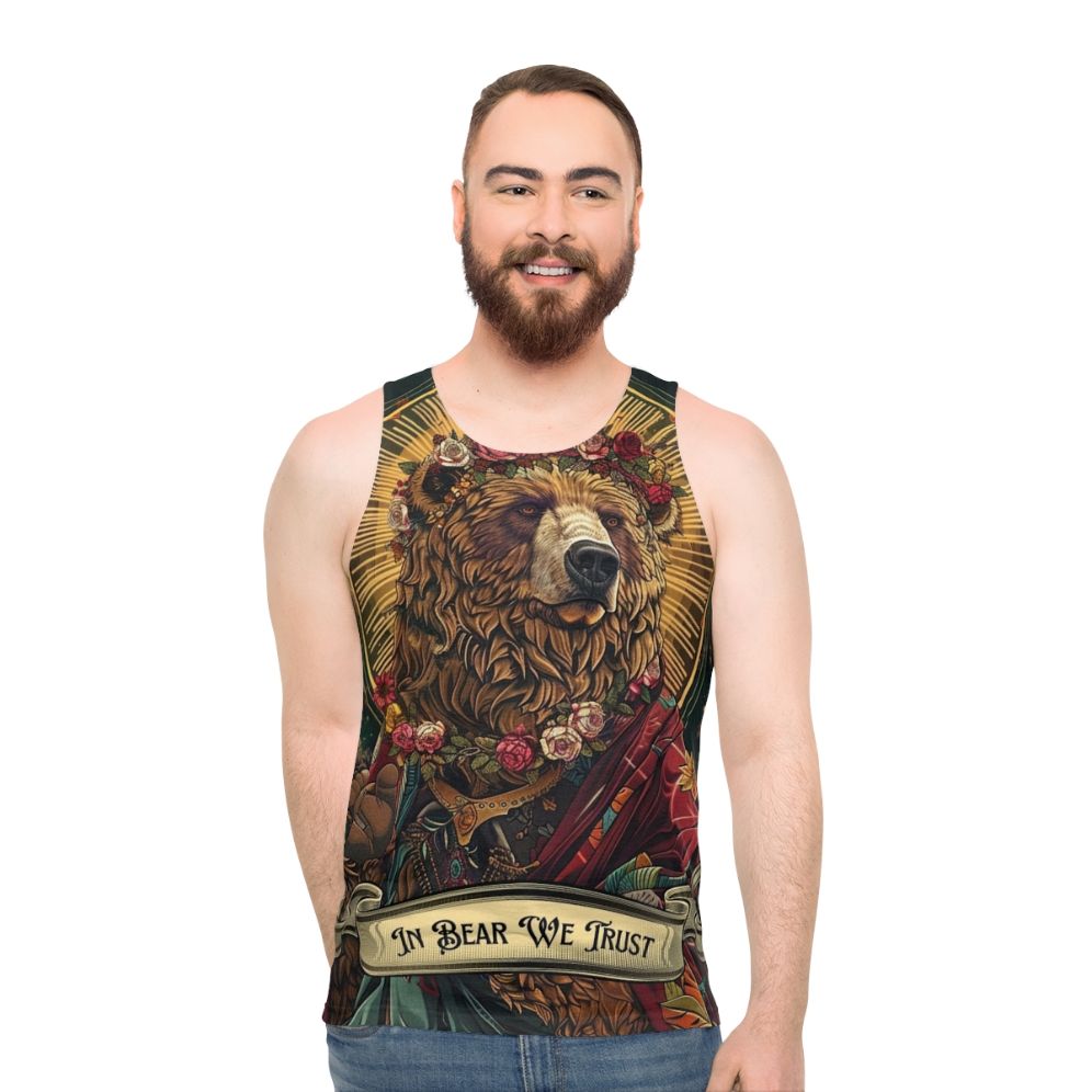 Unisex "In Bear We Trust" Feminist Tank Top