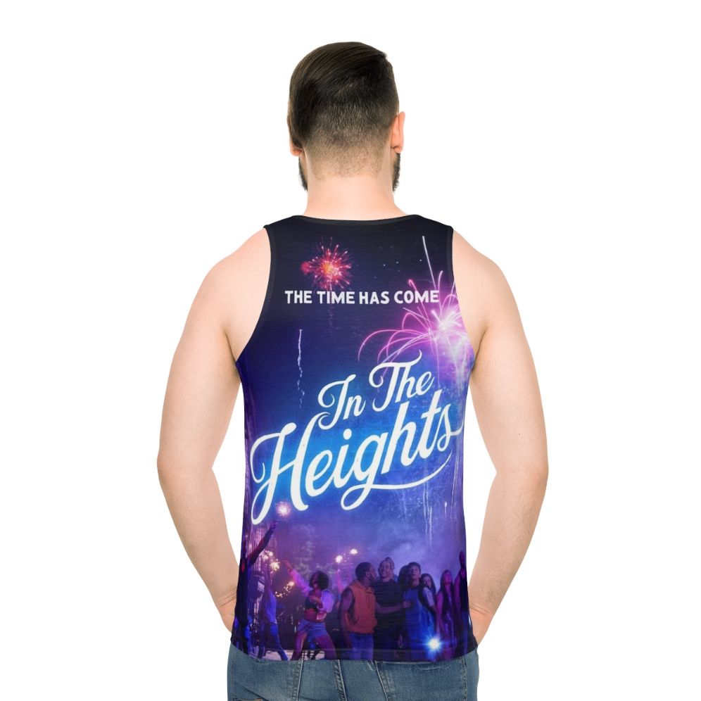 In The Heights Unisex Tank Top with Broadway Musical Graphic