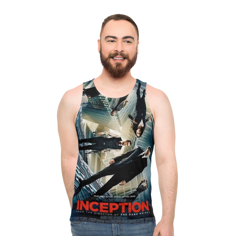 Inception 2010 film unisex graphic tank top