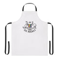 Colorful apron featuring the LGBTQ+ pride flag design, perfect for Australian ice hockey enthusiasts.