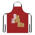Incognito music themed apron with retro band design