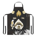 Indie band inspired cooking apron featuring the Portugal. The Man Evil Friends album artwork