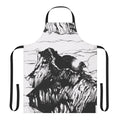 Apron featuring the album art and logo of indie folk band Mount Eerie and The Microphones