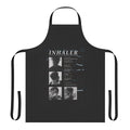 Apron featuring the indie band Inhaler's logo and song titles