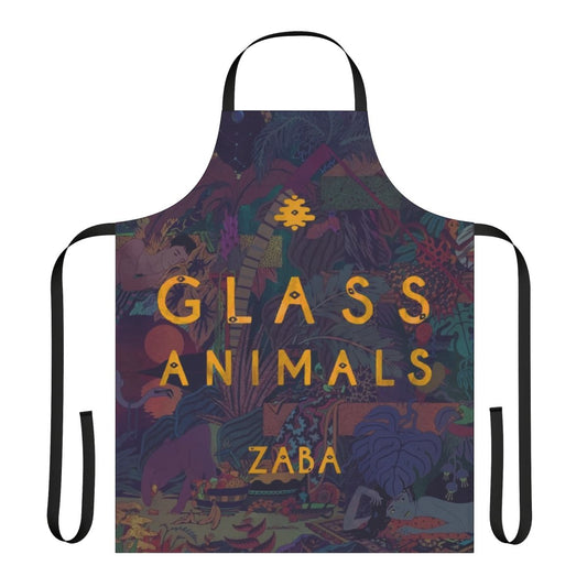 Glass Animals Zaba-inspired apron with trippy, psychedelic artwork