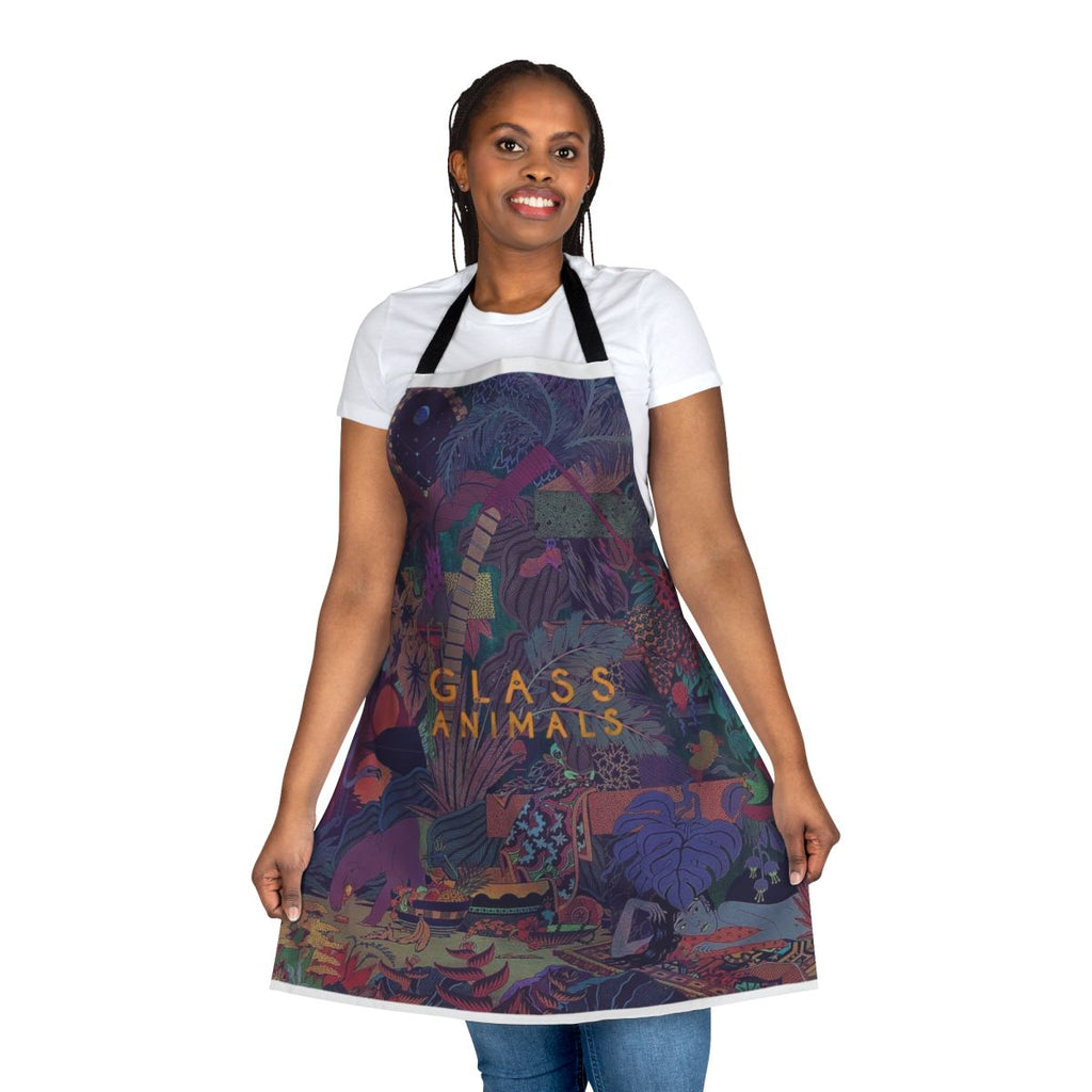 Glass Animals band inspired kitchen apron featuring the album art from their debut album Zaba